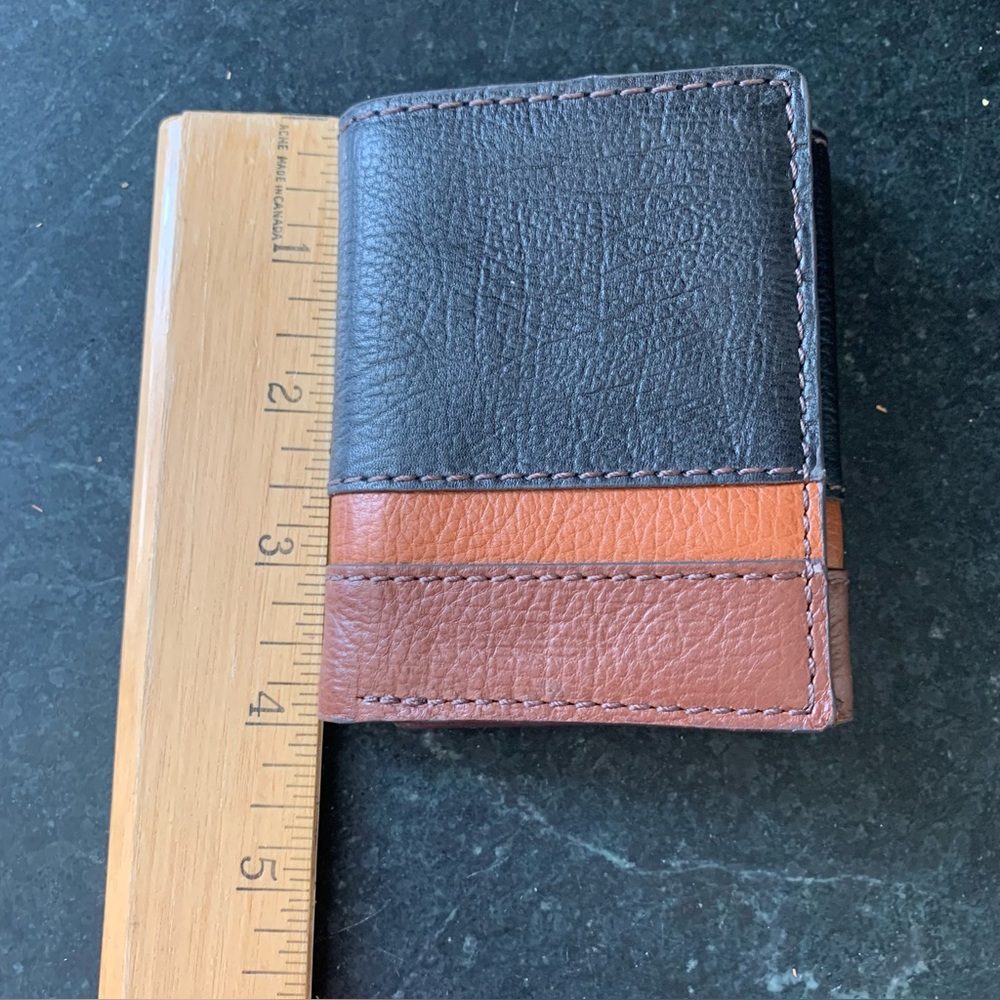 FOSSIL | Tri Fold Leather Wallet | - Picture 7 of 9